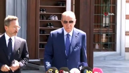 Cumhurbaşkanı Erdoğan Cuma Namazı Sonrası Açıklamalarda Bulundu