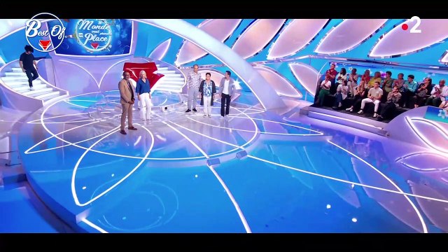 Débauche de mots d'amours entre Laurence Boccolini et Jarry avant l'arrivée de l'humoriste demain midi aux commandes de Tout le monde veut prendre sa place sur France 2