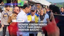 Momen Jokowi Minta Tutut yang Dibeli Menteri Basuki di Pasar Parungkuda
