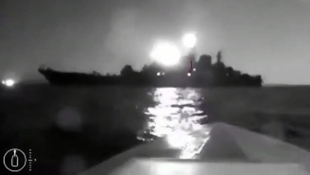 Dünyayı ayağa kaldıran açıklama! Rus savaş gemisini vuduk