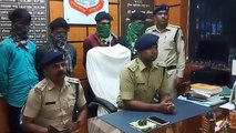 कारोबारी से डेढ़ लाख रुपए की लूट के आरोप में चार युवक किए गए गिरफ्तार