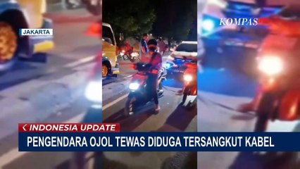 Скачать видео: Penjelasan Polisi soal Pengemudi Ojol Tewas Terjerat Kabel di Jakarta Barat!