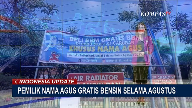 Asyik! Pemilik Nama Agus dapat Bensin Gratis Selama Bulan Agustus