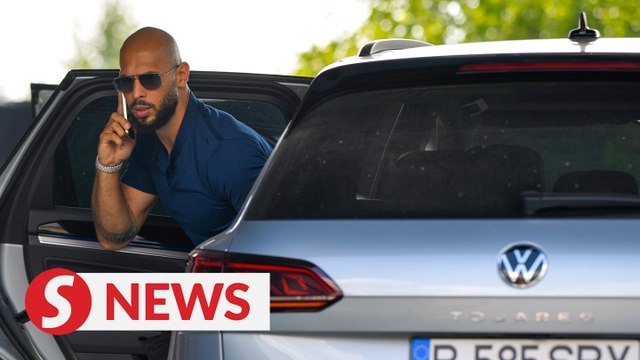 Controversial influencer Andrew Tate released from house arrest in Romania