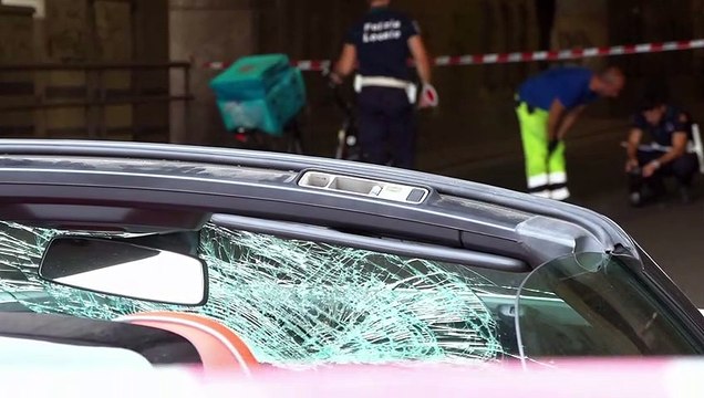 Milano, incidente stradale al Mortirolo: rider in codice giallo