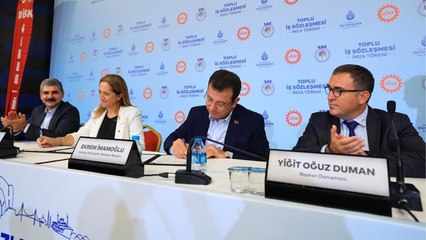 İBB ve DİSK arasında 42 yıl sonra toplu iş sözleşmesi imzalandı: Haftalık çalışma saati 45’ten 40’a düşürülecek