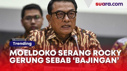 Moeldoko Serang Rocky Gerung Soal 'Bajingan Tolol', Said Didu: Pejabat Ancam Rakyat