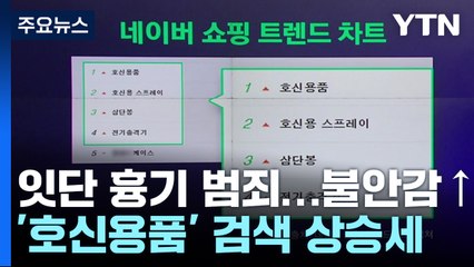 호신용품 사야하나...? 신중하지 못한 사용은 처벌받을 수도... [앵커리포트] / YTN