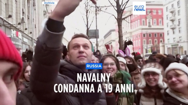 Navalny condannato ad altri 19 anni di carcere