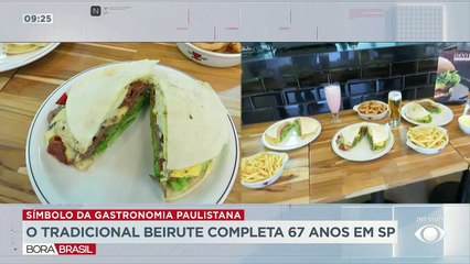 O tradicional beirute completa 67 anos em São Paulo