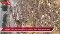 Ağrı’da sel. Türkiye-İran karayolu ulaşıma kapandı