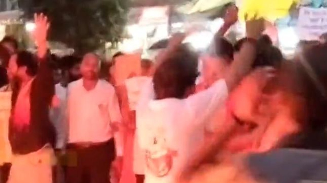 रीवा: नूंह हिंसा को लेकर बजरंग दल ने किया पुतला दहन, किया प्रदर्शन
