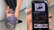 Rick Astley fan gets leg tattoo which ‘plays’ Never Gonna Give You Up on repeat