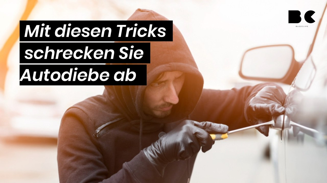 Mit diesen tricks schrecken sie autodiebe ab