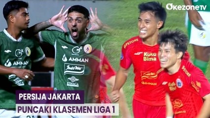 Highlight Liga 1 2023-2024 : Sikat PSS Sleman, Persija Jakarta Puncaki Klasemen