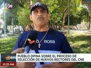 Sucre | Habitantes opinan que la ética y la moral deben ser los fundamentos de los futuros rectores del CNE