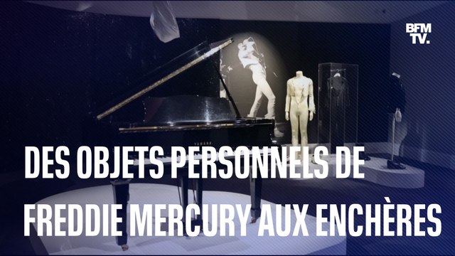 Le piano et plus d’un millier d’objets personnels de Freddie Mercury bientôt mis aux enchères