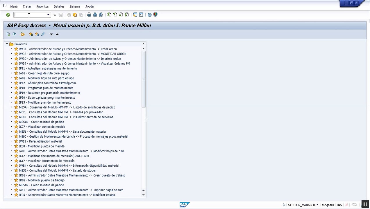 IH01-LISTA DE ESTRUCTURA UBICACION TECNICA