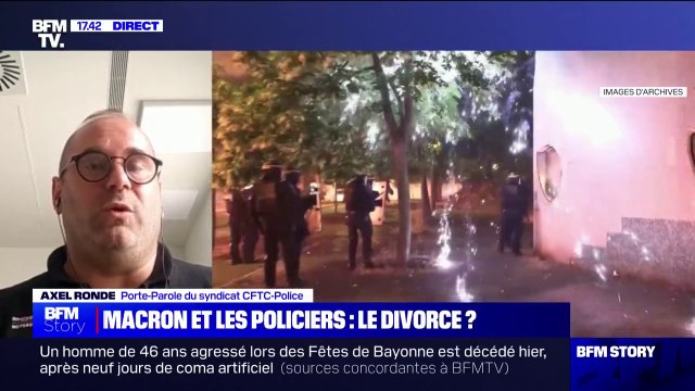 Axel Ronde (CFTC-Police): On ne s'est toujours pas remis de la politique de Nicolas Sarkozy dans la Police nationale