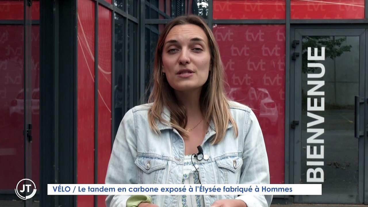 VÉLO / Le tandem en carbone exposé à l'Élysée fabriqué à Hommes