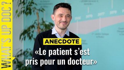 Anecdote : Un patient bourré se prend pour un médecin