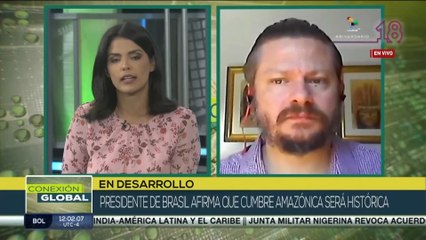 “La región de la Amazonia es una de las regiones más importantes geopolíticamente”