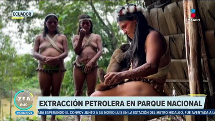 Indígenas huaorani, dispuestos a luchar para proteger el Parque Nacional Yasuní