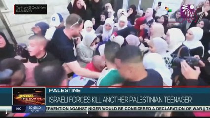 FTS 12:30 04-08: Israeli forces kill another Palestinian teenager