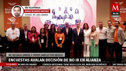 “Movimiento Ciudadano debe de plantear una ruta fija, para no regresar al pasado”: Jorge Álvarez