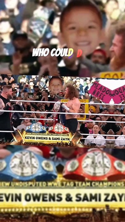 WHO SHOULD DETHRONED SAMI ZAYN AND KEVIN OWENS FOR THE UNDISPUTED WWE TAG TEAM CHAMPIONSHIP? 