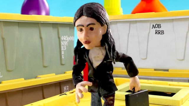 Claymation Action Scenes from FOX’s Crime Drama The Cleaning Lady