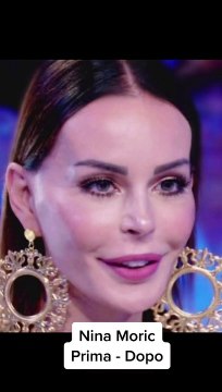 Nina Moric, prima e dopo