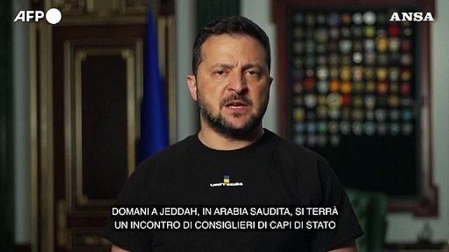 Ucraina, Zelensky: I colloqui in Arabia Saudita importanti per riportare la pace