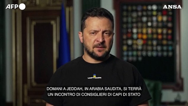 Ucraina, Zelensky: I colloqui in Arabia Saudita importanti per riportare la pace