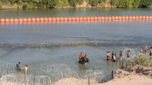 Texas respondió a México y negó que migrantes estén muriendo por las boyas del río Bravo