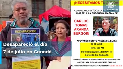Interpol emite ficha amarilla para localizar mexicano desaparecido en Canadá