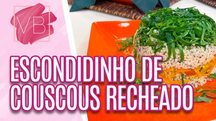 Marmifit do VB: Escondidinho de couscous recheado com legumes - Você Bonita (04/08/2023)