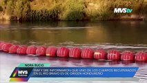 Cuerpos recuperados en las  boyas del Río Bravo