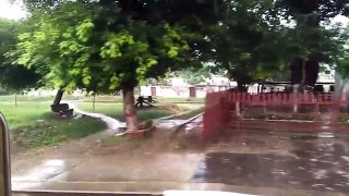 Khyber Mail 01Up Departure from LalaMusa JN with Heavy Rain || Railway Tracks Velogs