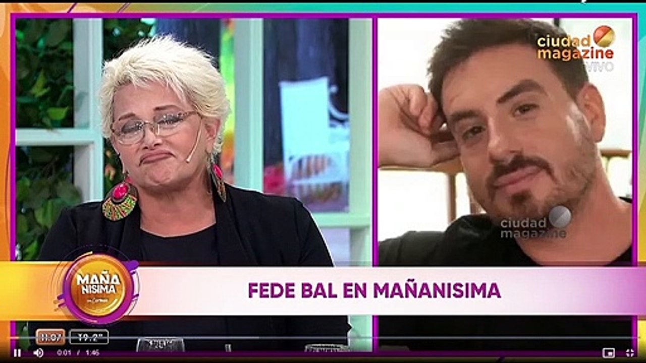 El filoso coqueteo entre Fede Bal y Estefi Berardi.