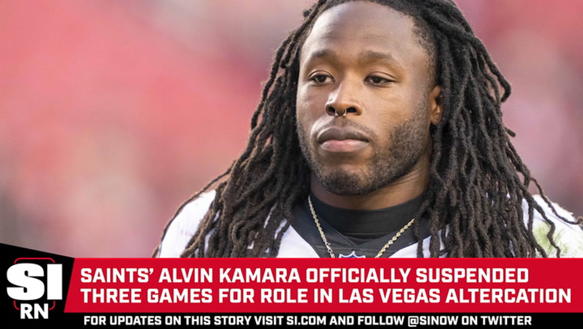 BRPROUD  Saints' Alvin Kamara arrested on battery charge in Las Vegas