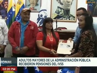 Apure | Entregan más de 40 pensiones a los adultos mayores de la administración pública
