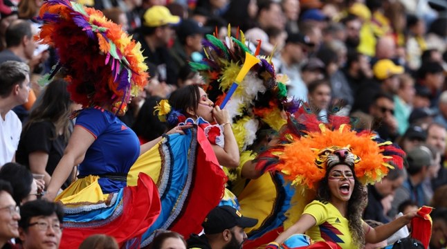 A más de 16.000 kilómetros de distancia suena la Cumbia y el Mapalé en el Mundial Femenino