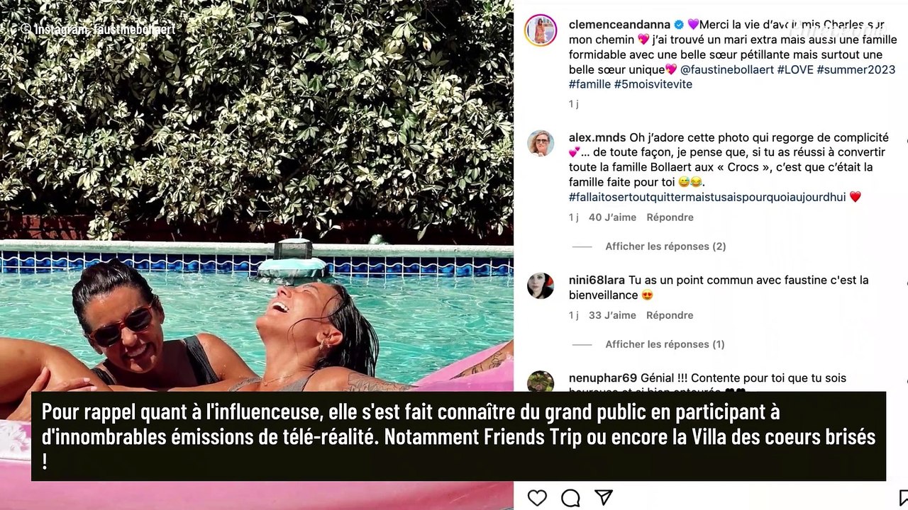 Faustine Bollaert : Son frère canon est en couple avec une ancienne candidate de télé-réalité, elle pose avec elle