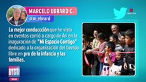 Marcelo Ebrard asiste a la inauguración del curso “Mi Espacio Contigo”