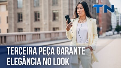 Terceira peça garante elegância no look | À Moda de Cada