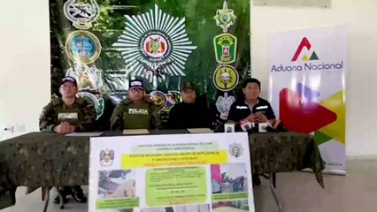 Descubren en Santa Cruz un camión proveniente de Perú con 159 kilos de cocaína