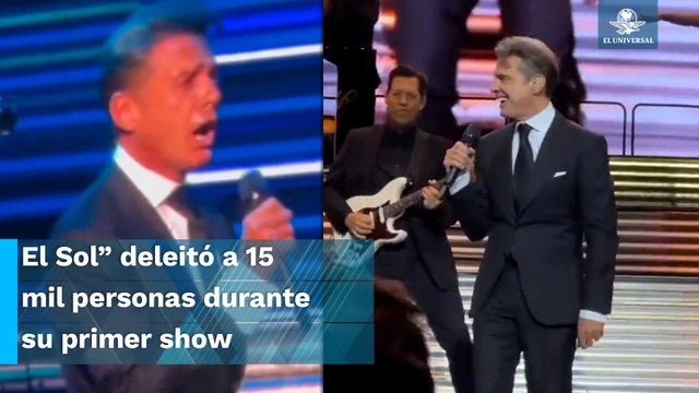 Así dedicó Luis Miguel romántico momento a Paloma Cuevas en su regreso a los escenarios
