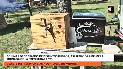 Con más de 50 Stands de distintos rubros, así se vivió la primera jornada de la Expo Rural 2023