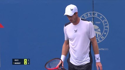 Washington - Murray n'avait plus la Fritz